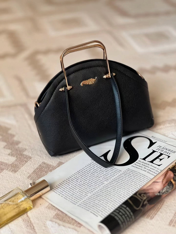 کیف دستی زنانه طرح نیمدایره مدل ماهزاد
