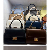 کیف دستی زنانه مشکی کلاسیک مدل تلما