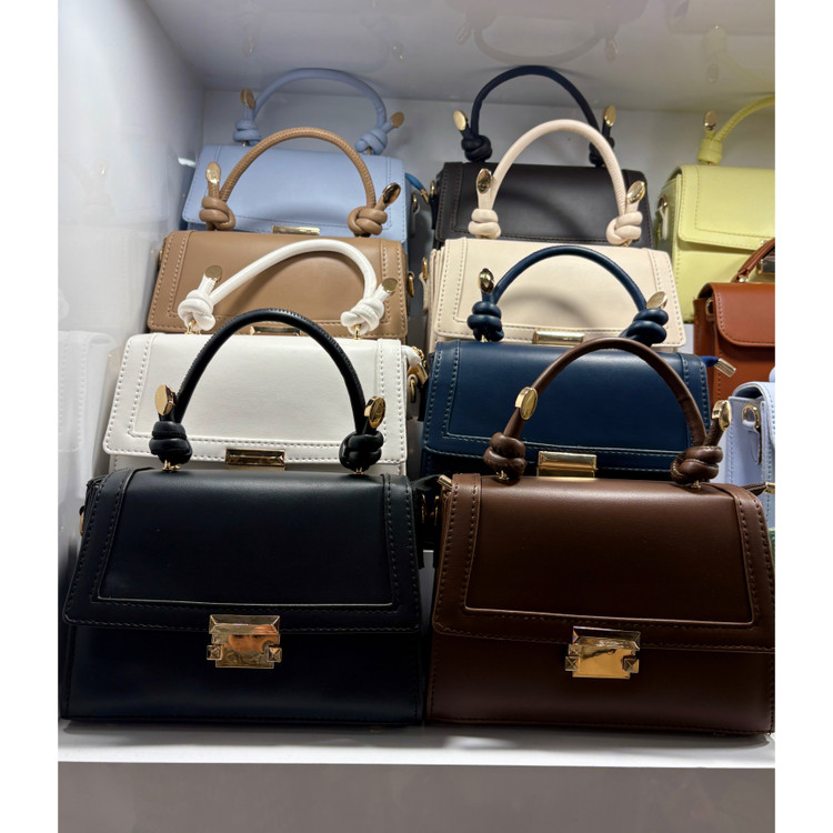 کیف دستی زنانه مشکی کلاسیک مدل تلما