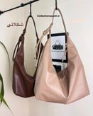 کیف دوشی سایز بزرگ چرمی مدل آلفا