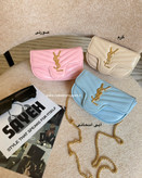 کیف دوشی دخترانه مدل رز YSL