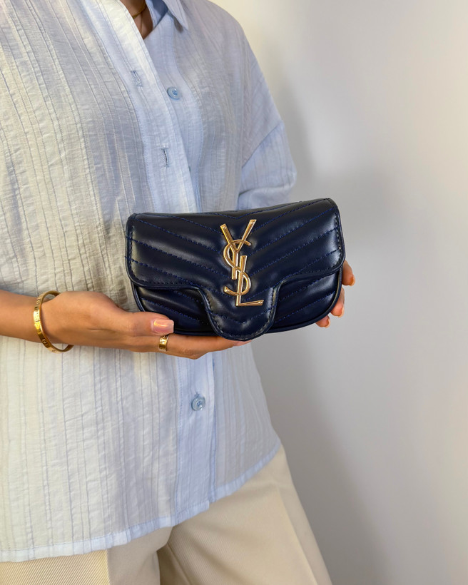 کیف دوشی دخترانه مدل رز YSL