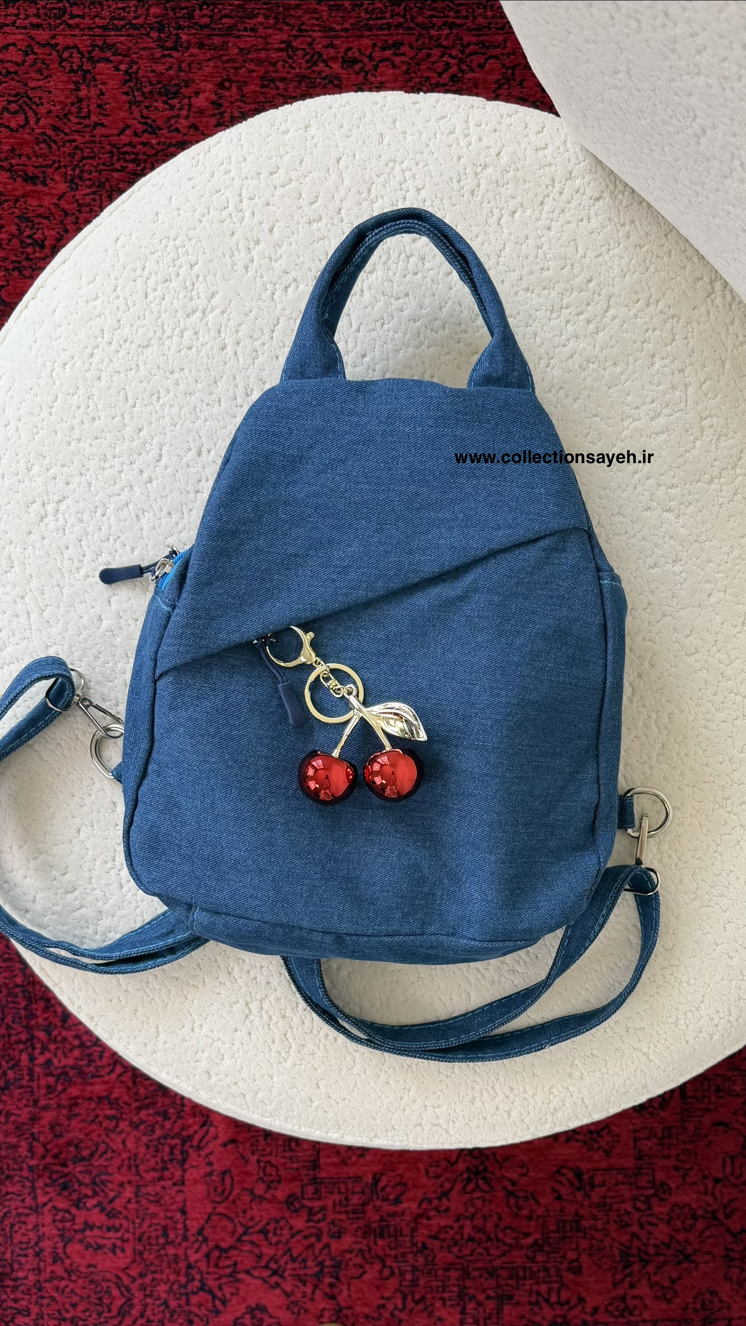 کوله پشتی و بادی بگ کتان وارداتی مدل النا