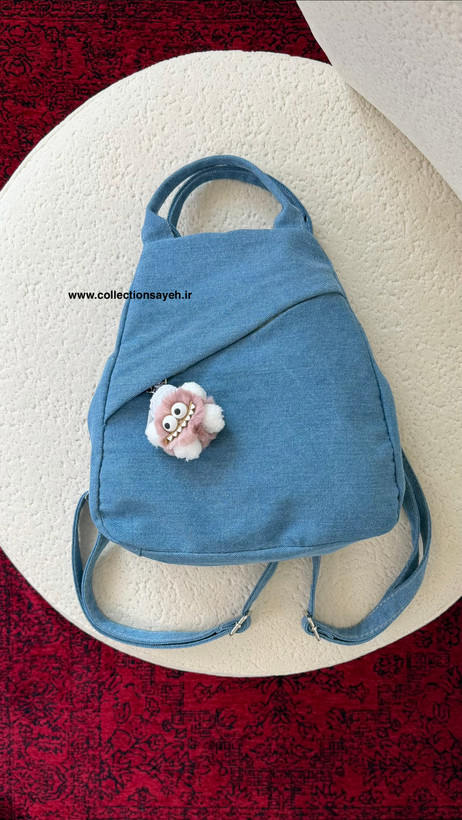 کوله پشتی و بادی بگ کتان وارداتی مدل النا