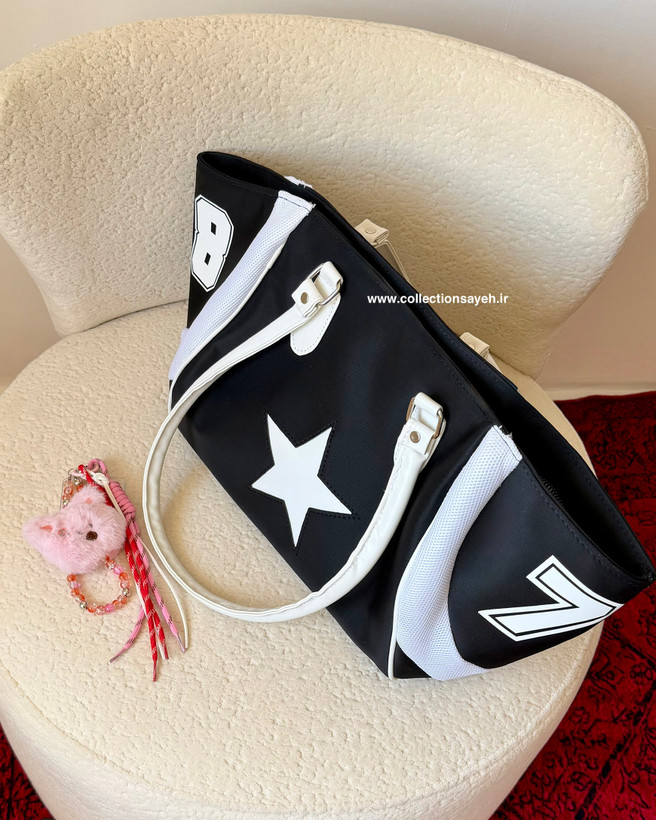 کیف سایز بزرگ دخترانه مدل ستاره